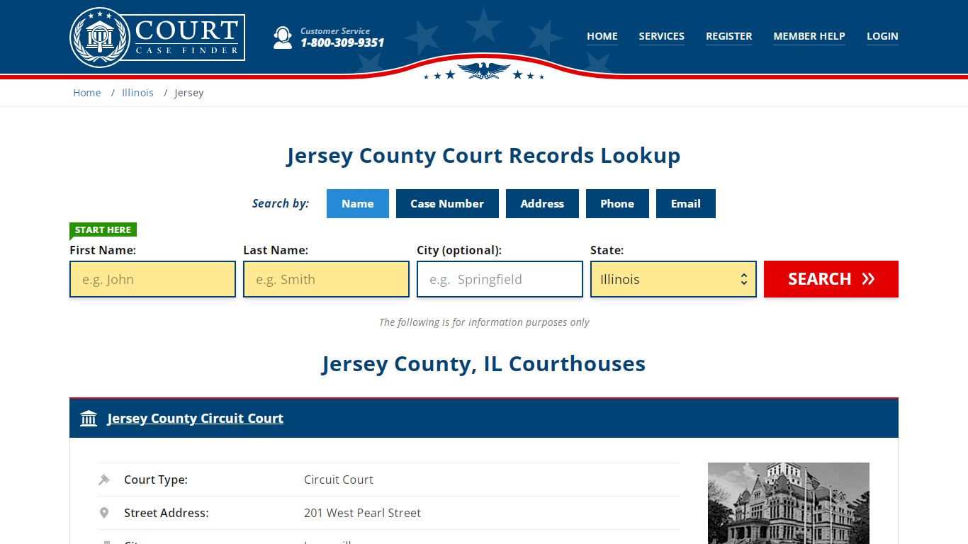 Jersey County Court Records | IL Case Lookup - CourtCaseFinder.com